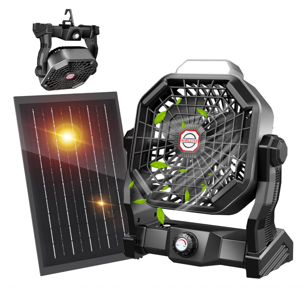 Portable Solar Fan